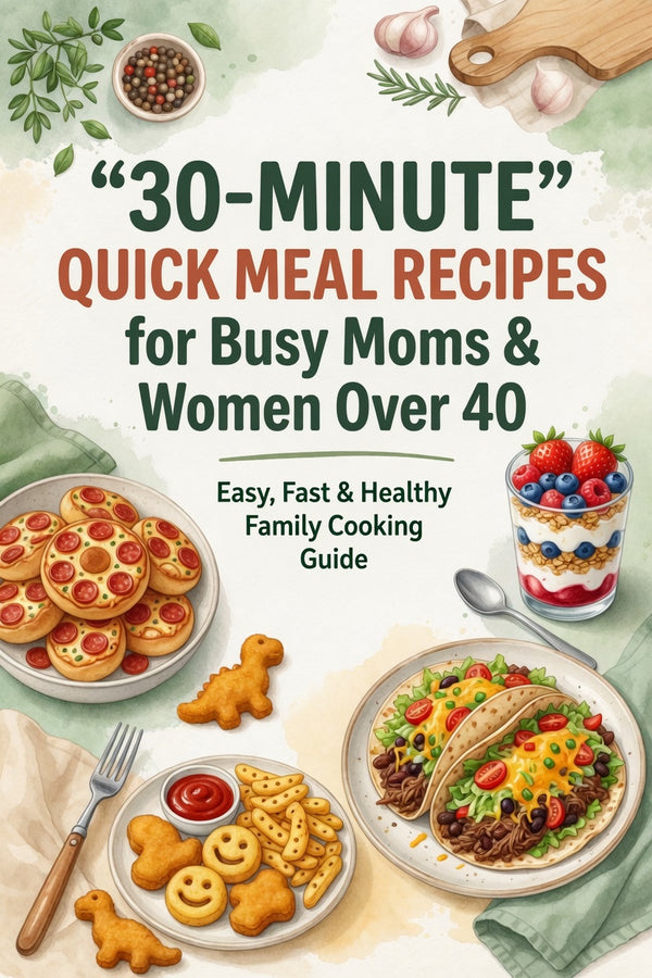 30-Minute Healthy Meals for Busy Women Over 40 | Quick Family Recipes
