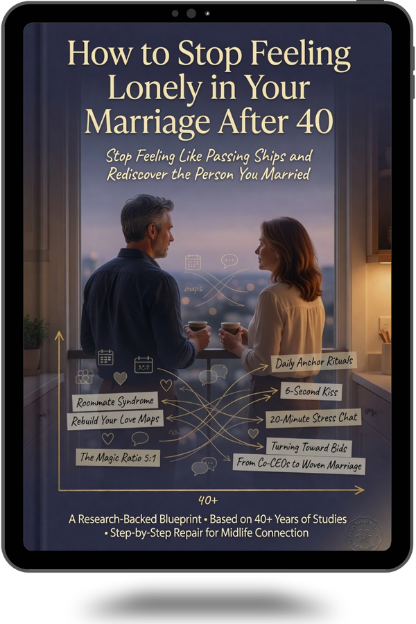 Marriage After 40: How to Stop Feeling Lonely and Rebuild Emotional Intimacy