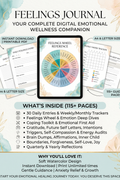The Feelings Journal for Women: Digital Emotional Wellness Companion