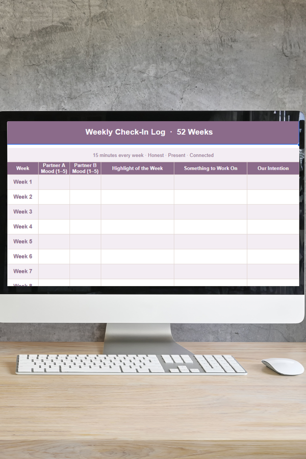 Couples Therapy Worksheets — Complete Bundle