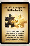 Shadow Work Guide for Emotional Healing & Self-Discovery | Printable Digital Workbook PDF