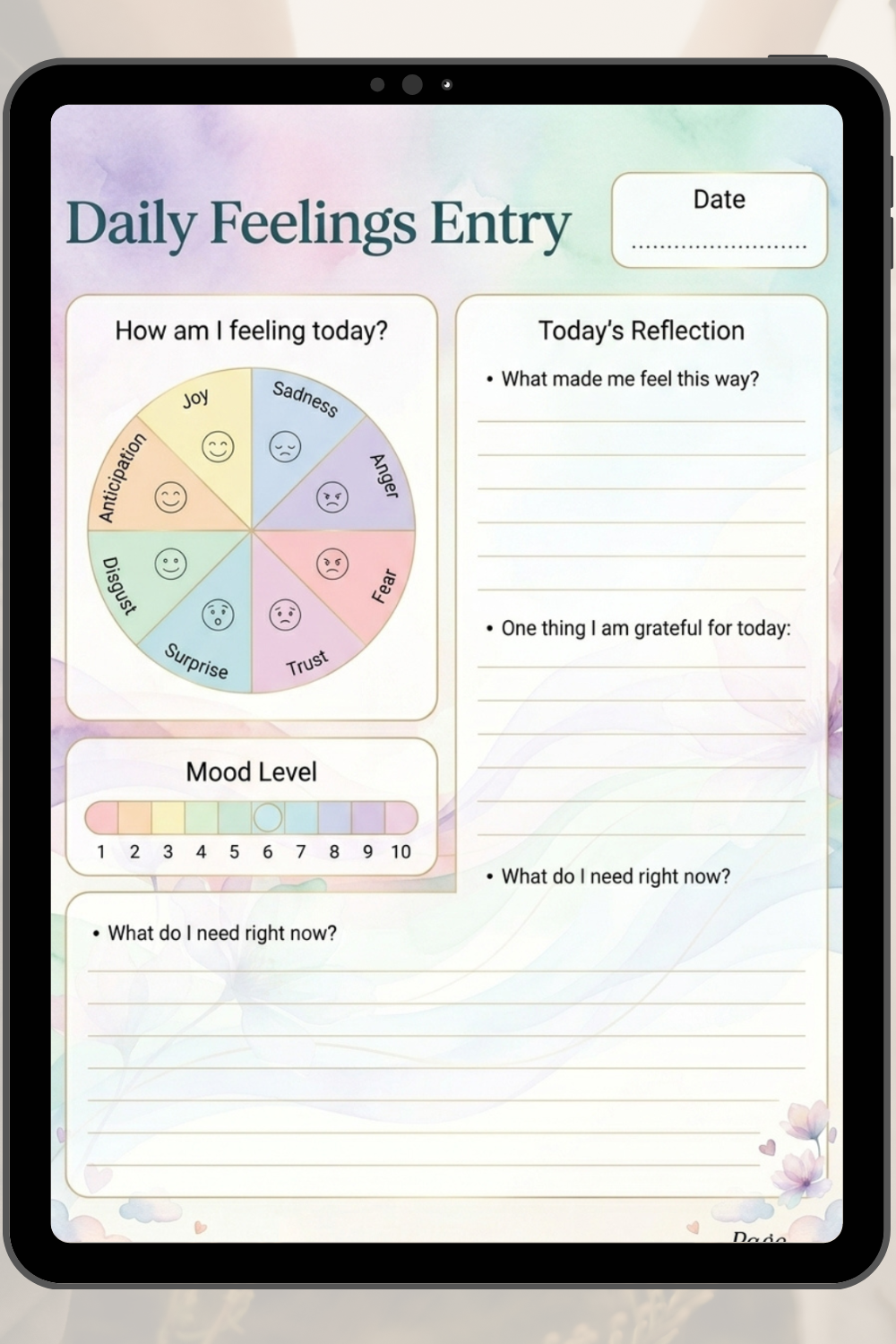 The Feelings Journal for Women: Digital Emotional Wellness Companion