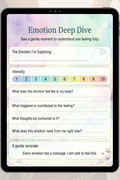 The Feelings Journal for Women: Digital Emotional Wellness Companion