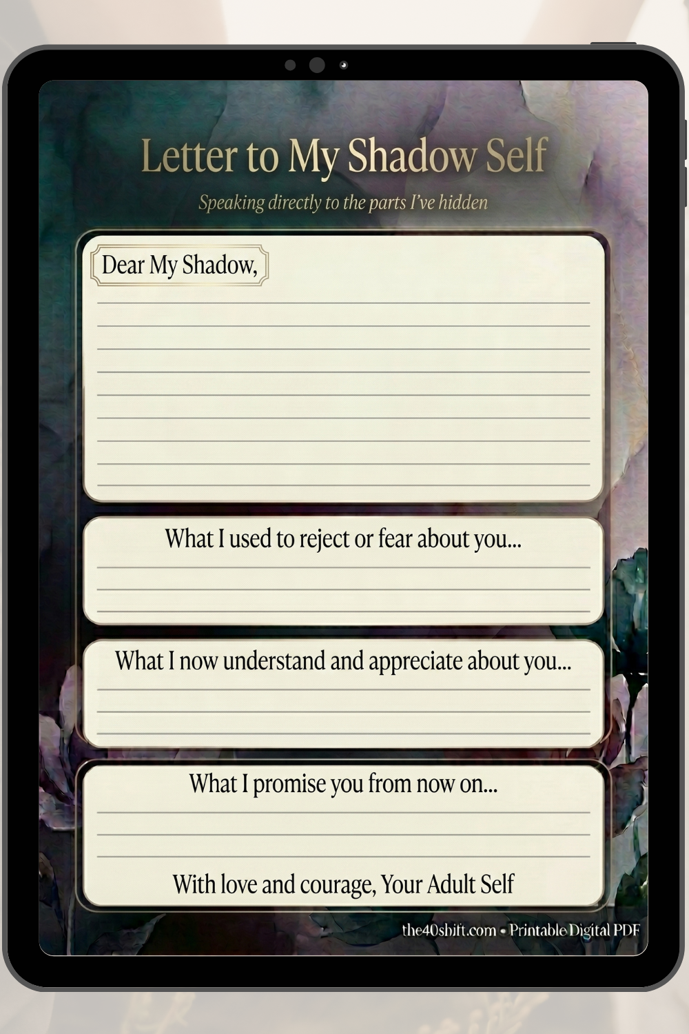 Shadow Work Journal for Women | Face Your Shadows, Heal Your Light & Transform Your Life