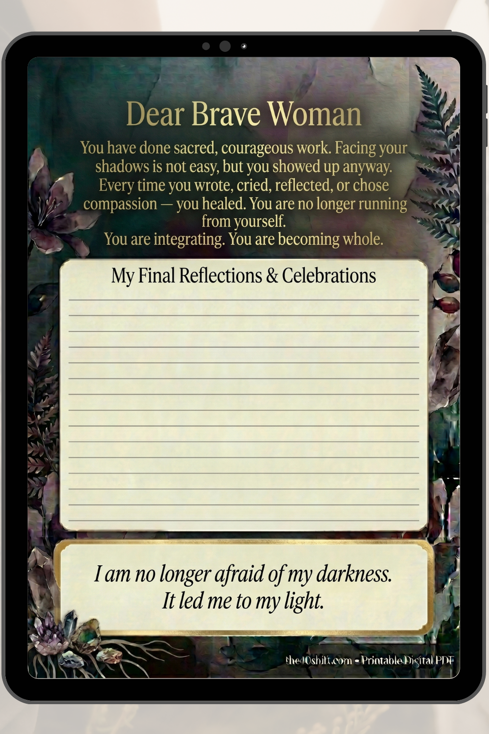 Shadow Work Journal for Women | Face Your Shadows, Heal Your Light & Transform Your Life