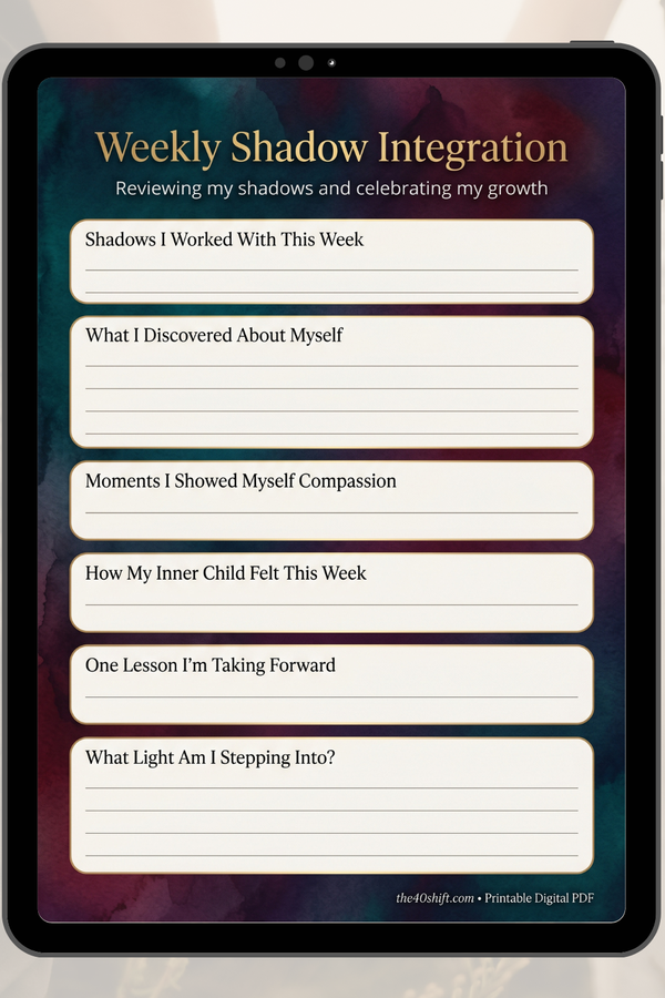 Shadow Work Journal for Women | Face Your Shadows, Heal Your Light & Transform Your Life