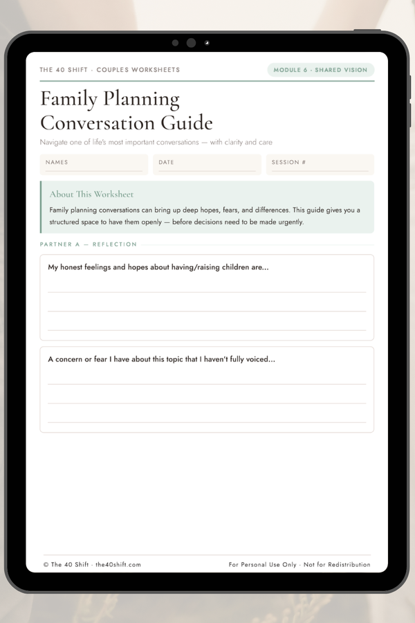Couples Therapy Worksheets — Complete Bundle