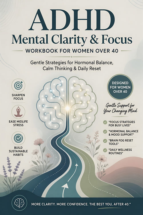 ADHD Mental Clarity Workbook for Women Over 40