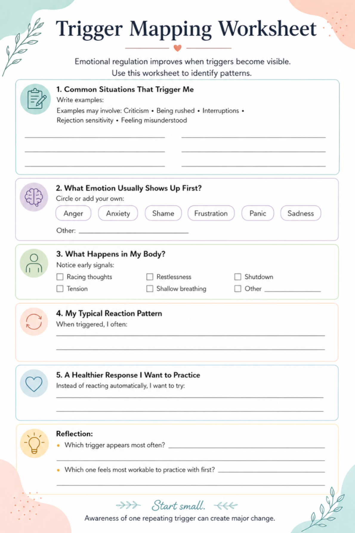ADHD Executive Function Planner for Adults | Dopamine Menu, Brain Dump & Focus Pages