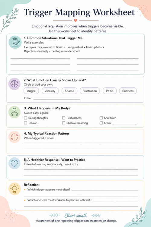 ADHD Executive Function Planner for Adults | Dopamine Menu, Brain Dump & Focus Pages