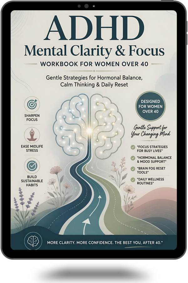 ADHD Mental Clarity Workbook for Women Over 40